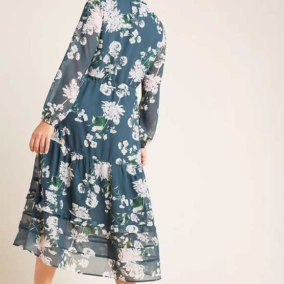 Anthropologie Teel Flower Dress - Picture 2 of 3